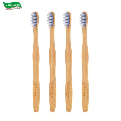 Free Sample Custom Wholesale Biodegradable Eco Friendly Soft Bamboo Tooth Brush Bambo Bambu Bamboo Toothbrush